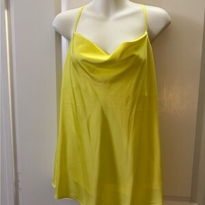 Express Vibrant Yellow Cami Top